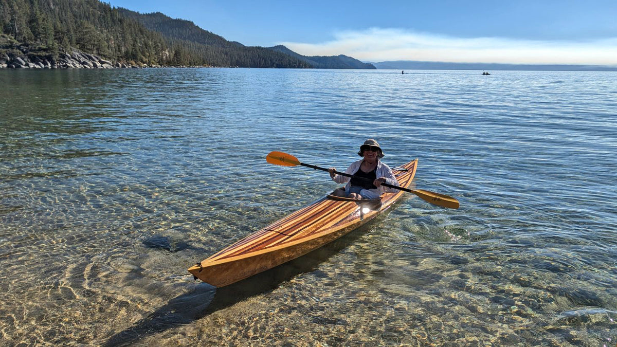 Shearwater Sport Hybrid built by Bruce R, Sand Harbor, Lake Tahoe, NV