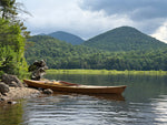 Shearwater Sport Hybrid built by Tanner B with help from his father Chris H, seen here on Henderson Lake, Adirondacks, NY Thumbnail