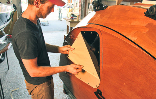 Teardrop Camper Acrylic Windows