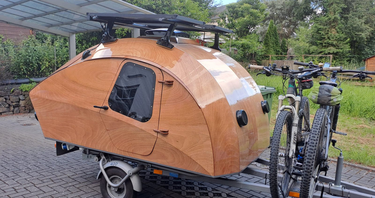 Teardrop Camper built by Claus B in Germany