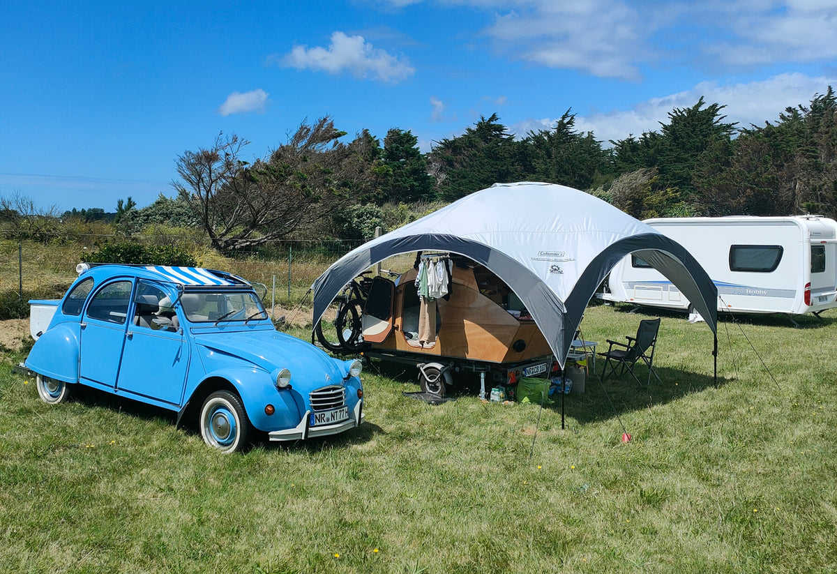 Teardrop Camper built by Claus B in Germany