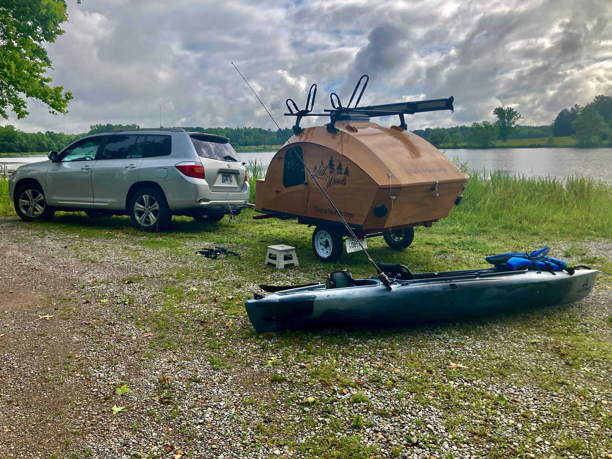 Teardrop Camper, "Lost in the Woods" built by Thomas B.