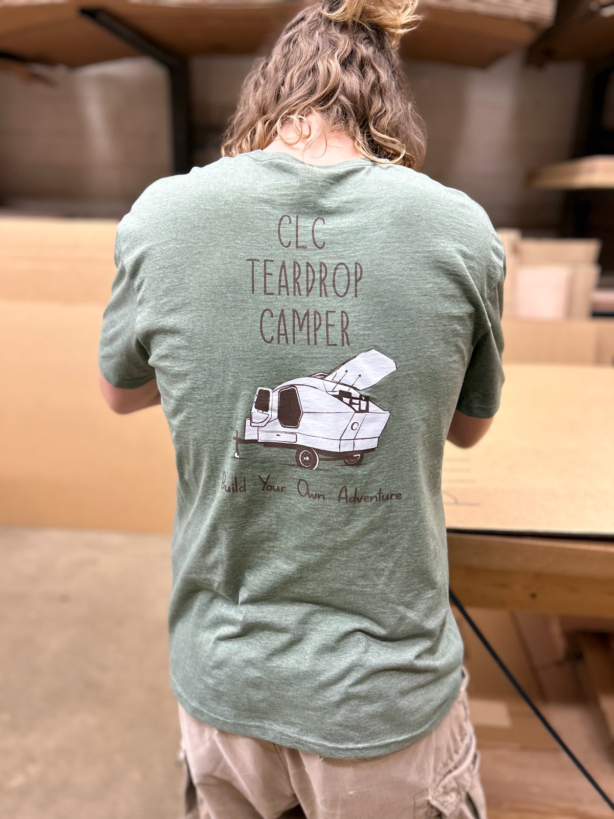 Teardrop Camper "Build Your Own Adventure" Tee