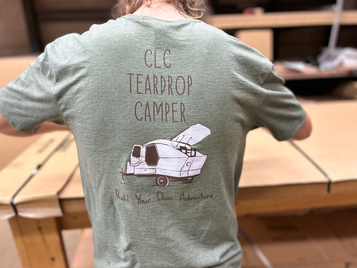 Teardrop Camper "Build Your Own Adventure" Tee