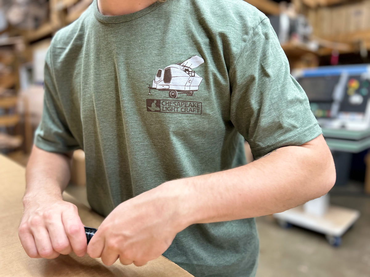 Teardrop Camper "Build Your Own Adventure" Tee