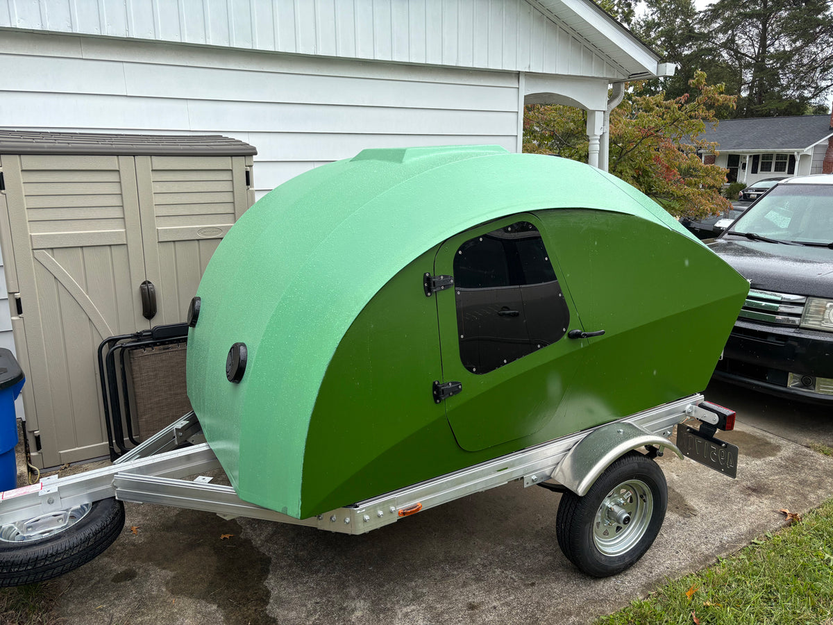 Teardrop Camper, "The Precious" built by Chris & Amy T.