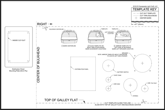 CLC Teardrop Camper Electric Template