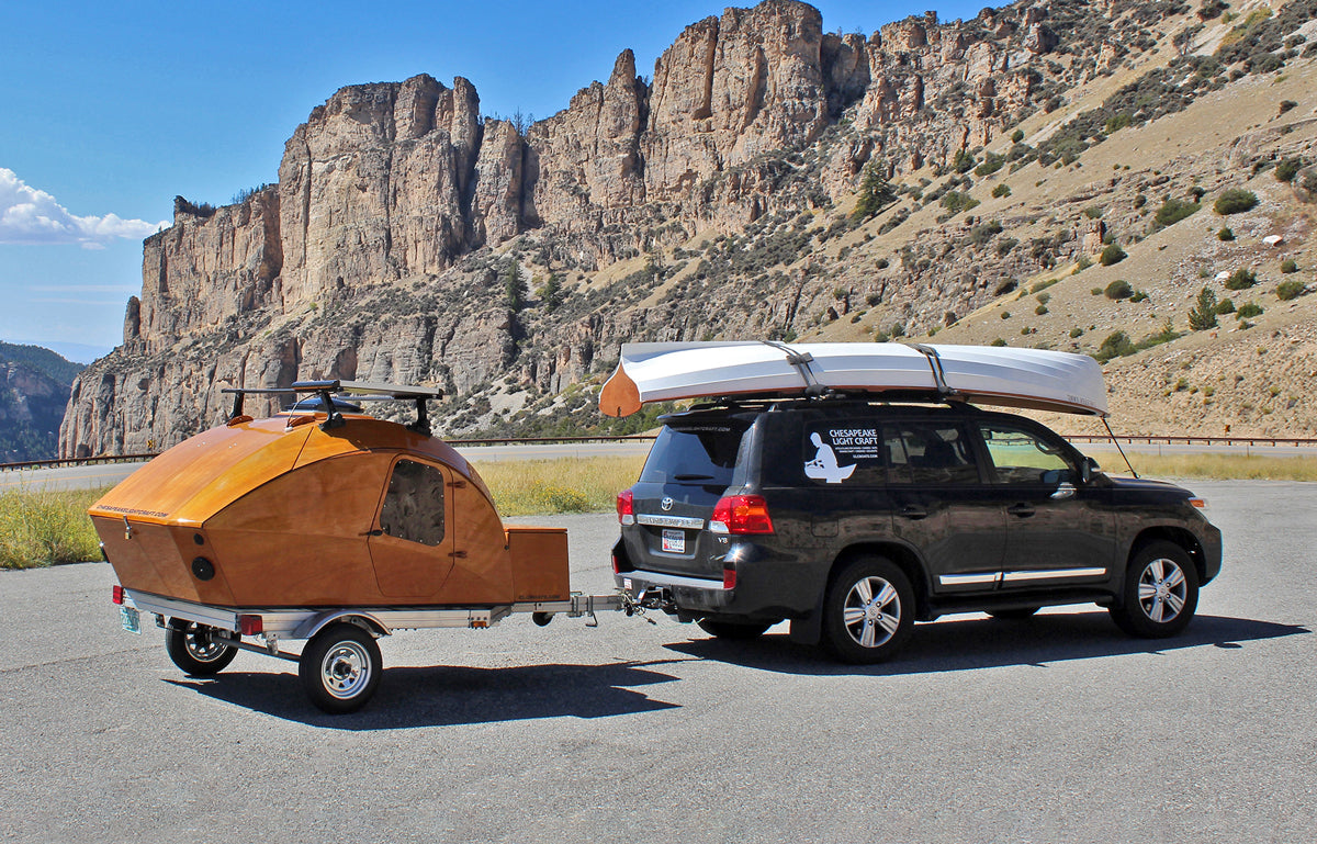 The CLC Teardrop Camper raises your level of adventure.