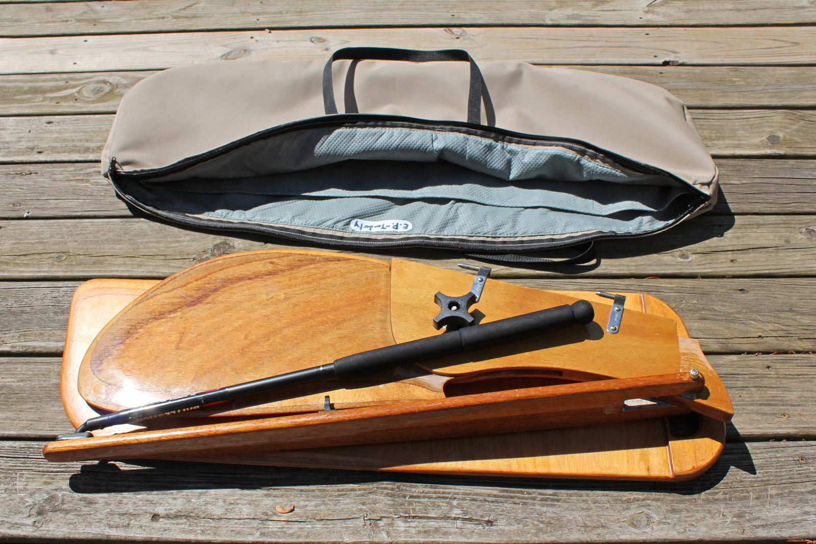 Rudder/Tiller Bag for Tenderly/Eastport Pram