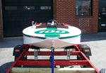 Custom Vinyl Boat Lettering - Green Thumbnail