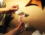 Custom Vinyl Boat Lettering - White Thumbnail