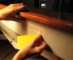 Custom Vinyl Boat Lettering - Gold Thumbnail