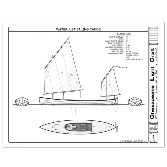 Waterlust Sailing Canoe Builders Guide