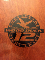 Custom Vinyl Boat Lettering - Black Thumbnail