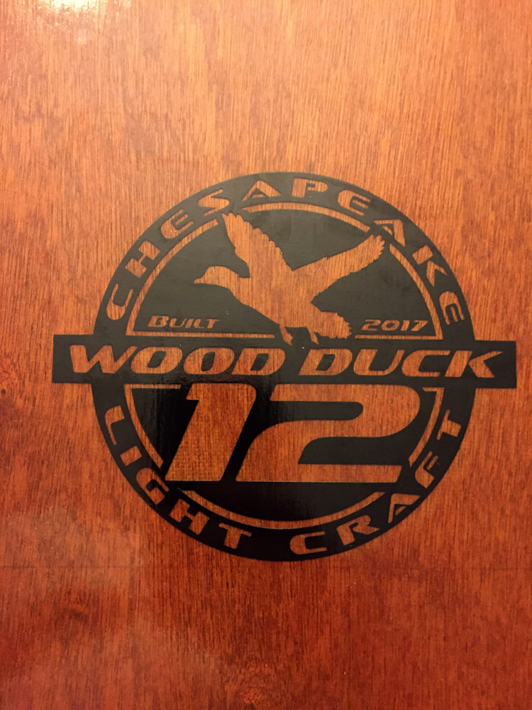 Custom Vinyl Boat Lettering - Black