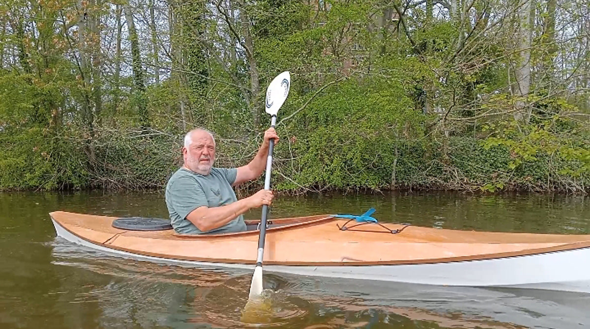 Wood Duck 12 built by from plans by Phillip V in Moervaart, Belgium