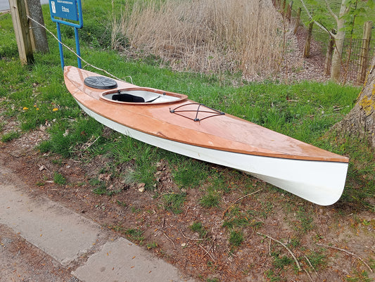 Wood Duck 12 built by from plans by Phillip V in Moervaart, Belgium