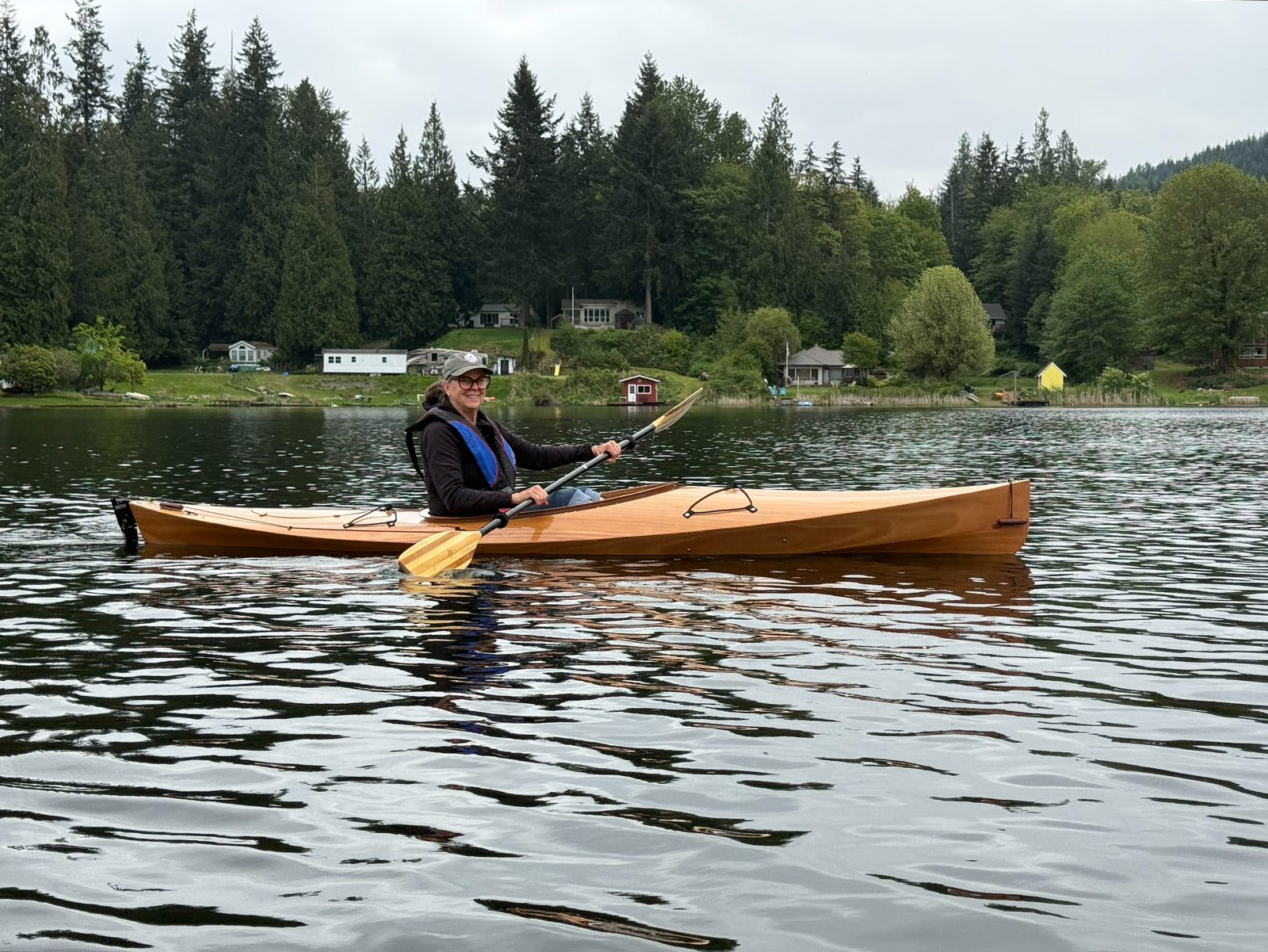 Wood Duck 12 Hybrid built by Steve Q, seen on Lake McMurray, WA