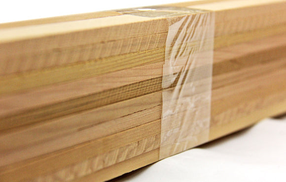Cedar Strips without Beads and Coves