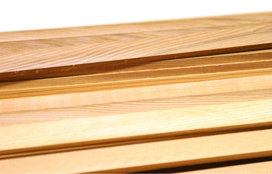 Cedar Strips without Beads and Coves
