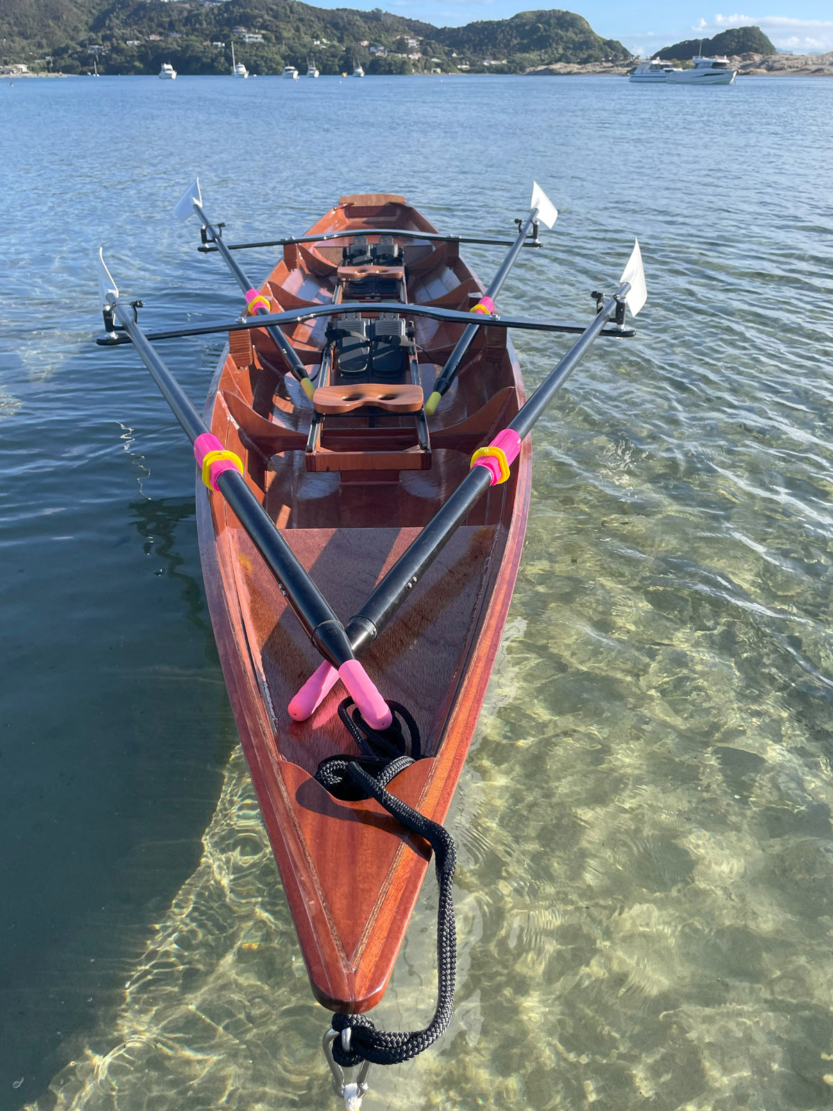 Annapolis Wherry Tandem built from plans by David W. in New Zealand