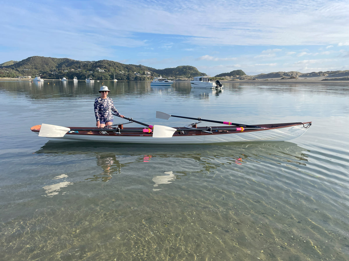 Annapolis Wherry Tandem built from plans by David W. in New Zealand