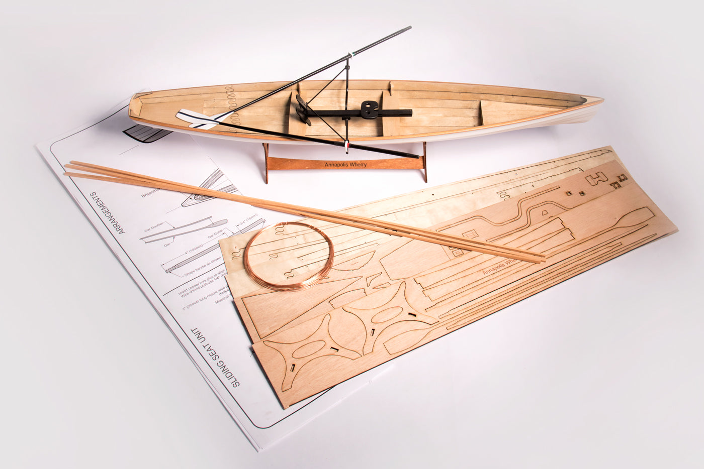 Annapolis Wherry Scale Model Kit