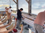Whitby Pilot Gig being built in Freeport, ME. Photo taken by Alex A. Thumbnail