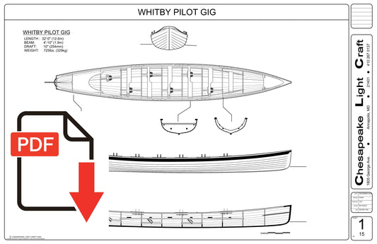 Whitby Gig Builders Guide Only - Emailed PDF