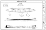 Whitby Pilot Gig plans drawing Thumbnail