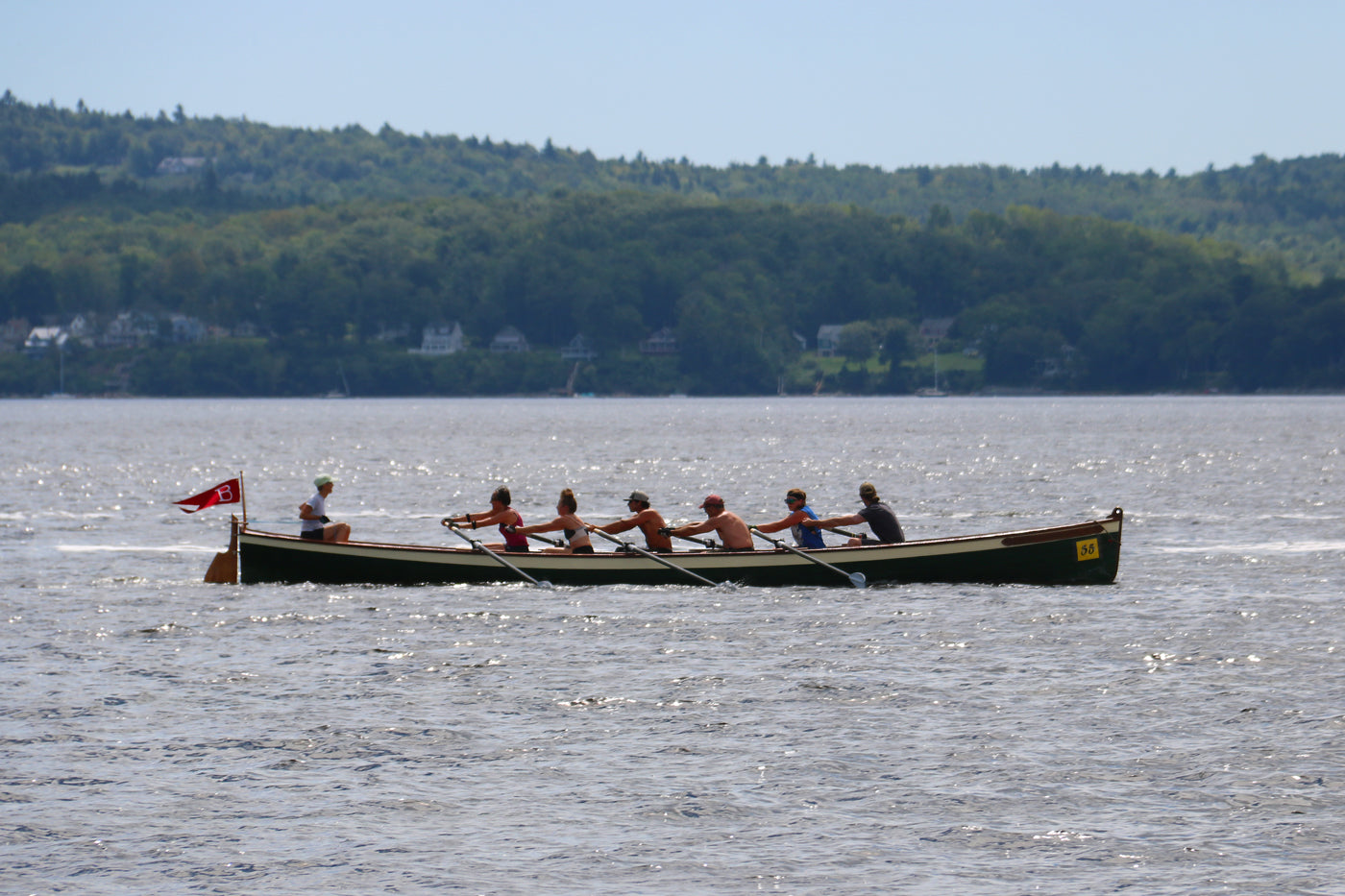 Whitby Pilot Gig in Maine regatta