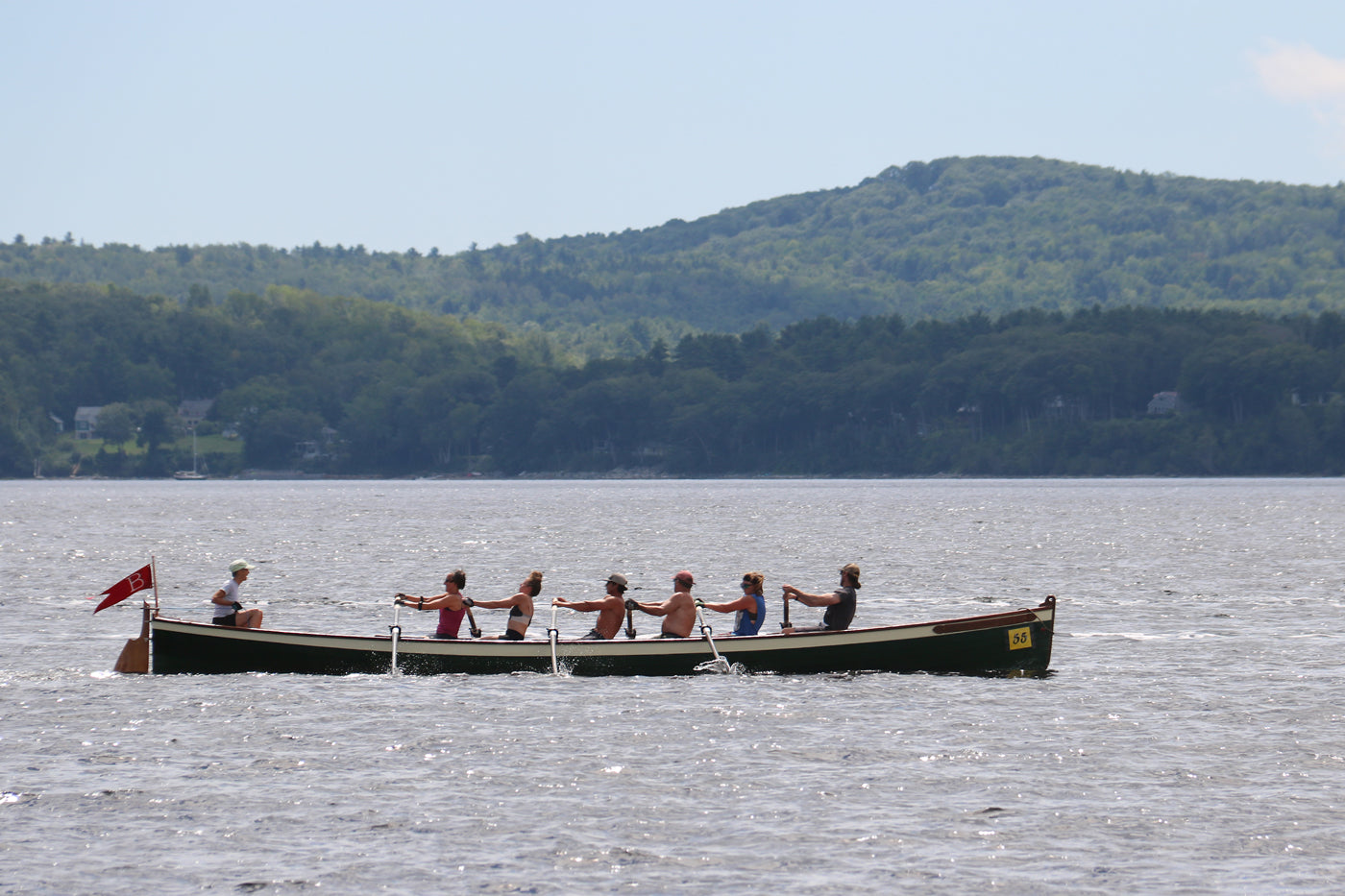 Whitby Pilot Gig in Maine regatta