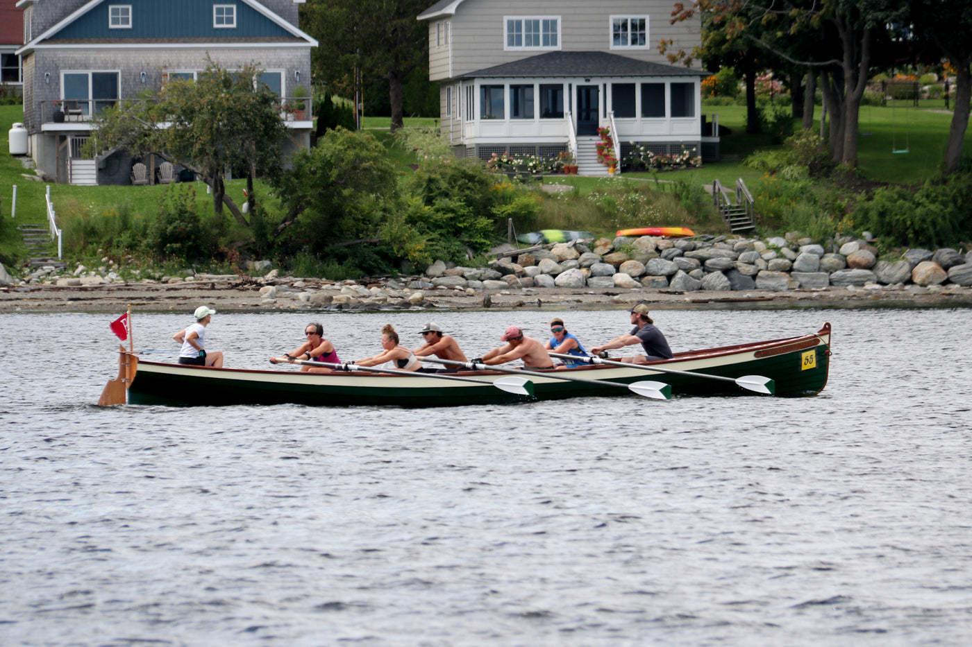 Whitby Pilot Gig in Maine regatta