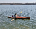 Matt B. and a young friend out for a paddle in his Wood Duck 12 kayak Thumbnail