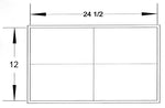If you are building the Wood Duckling 8 indoors, make sure you have a window or door of this much room to get it outside when the hull is complete (measurements in inches). Thumbnail