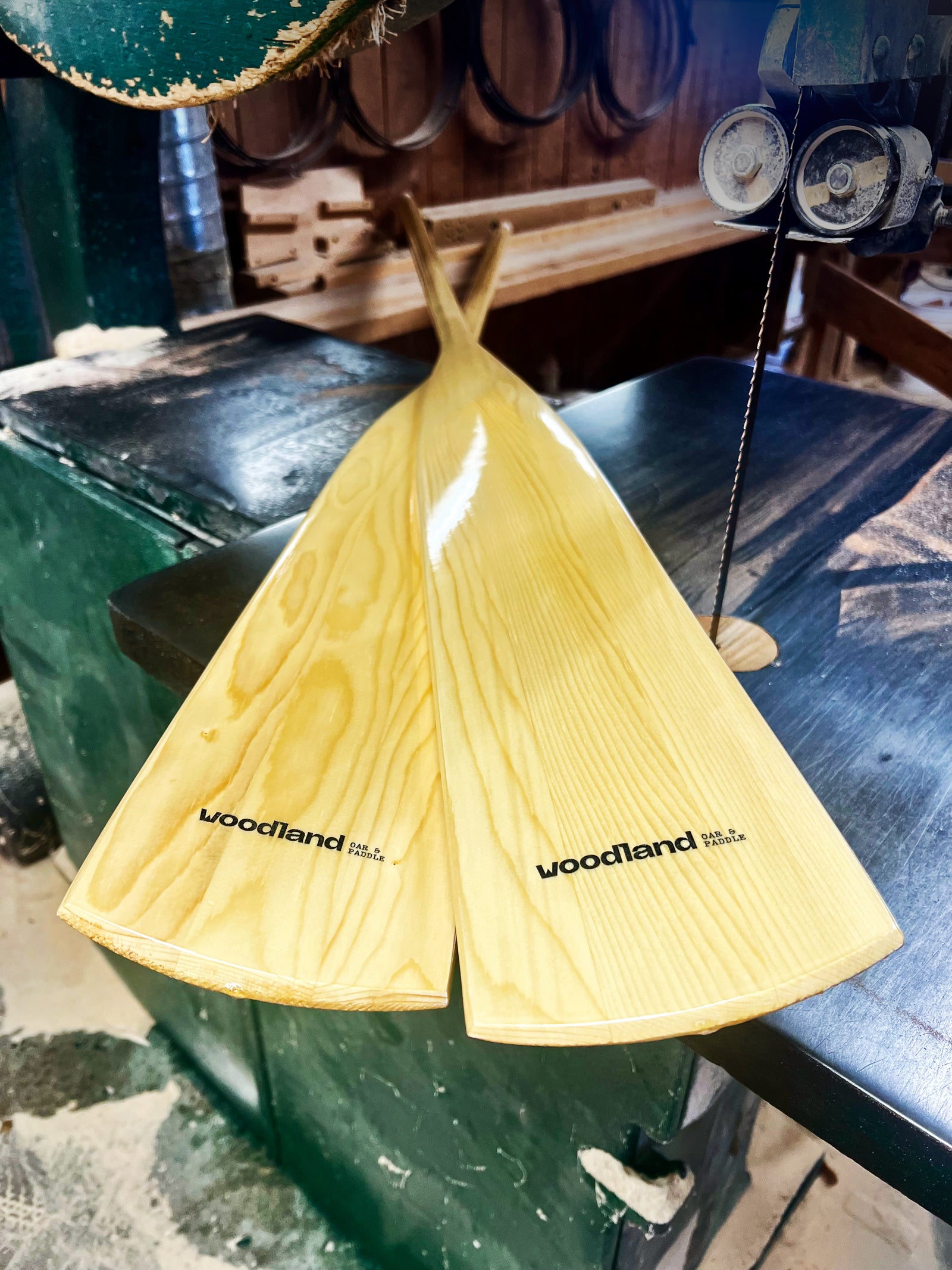 Utility Oars by Woodland Oar & Paddle