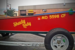 Custom Vinyl Boat Lettering - Yellow Thumbnail