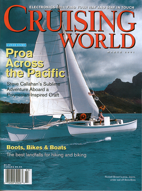 Russell Brown Cruising World Proa Cover
