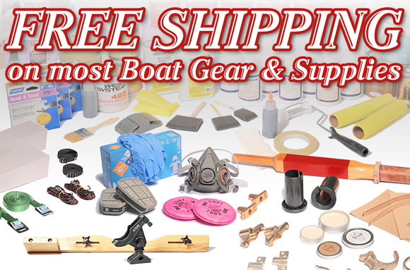 Supplies and gear ship free to the contiguous 48 US states. Restrictions apply.