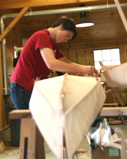 Students Build Kayaks at the Forman School