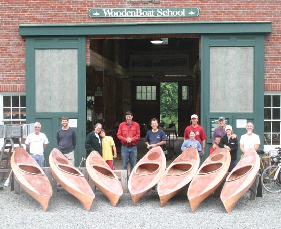 Wood Ducks built at the WoodenBoat School