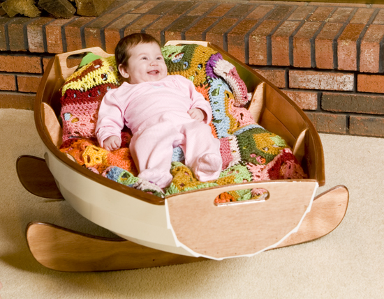 wooden baby cradle kits