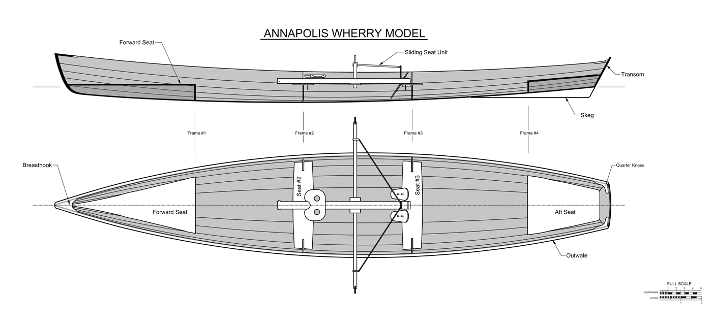 Annapolis Wherry Scale Model Kit