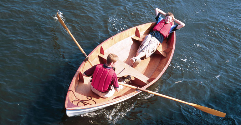 Skerry Rowing-Sailing Dinghy