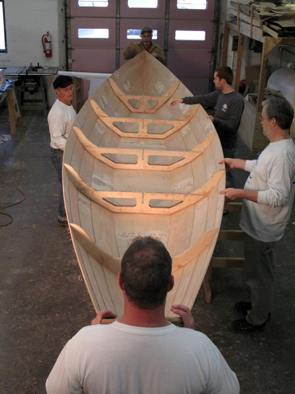 Team Dory - stitched hull