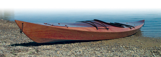 How do you build a wooden boat - finished kayak