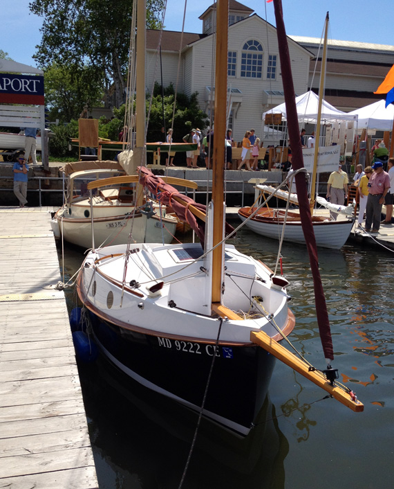 PocketShip at the WoodenBoat Show