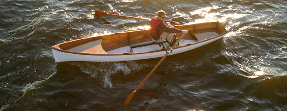 chester yawl, piantedosi row, rowboat, wooden boat