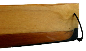 kayak rubstrip, wooden kayak