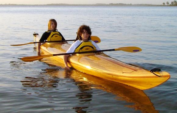 Guillemot Double: Strip-Built Tandem Sea Kayak from Nick Schade
